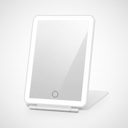 Foldable LED Touch Makeup Mirror