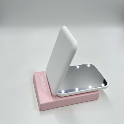 GlowFold LED Makeup Mirror