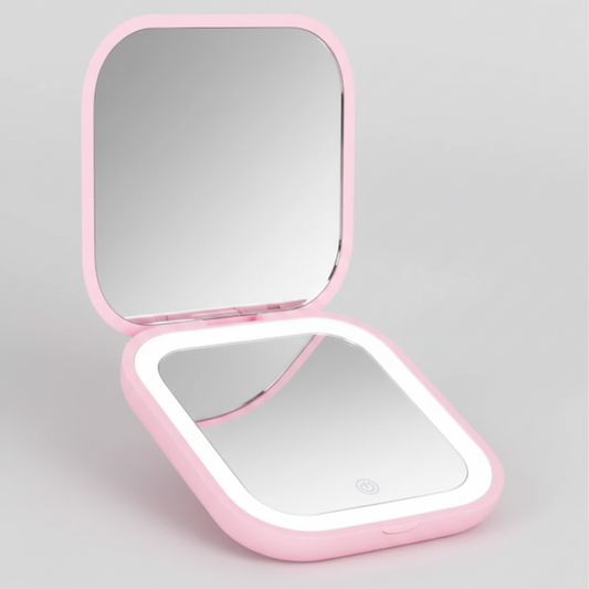 Handheld Folding Beauty Makeup Mirror