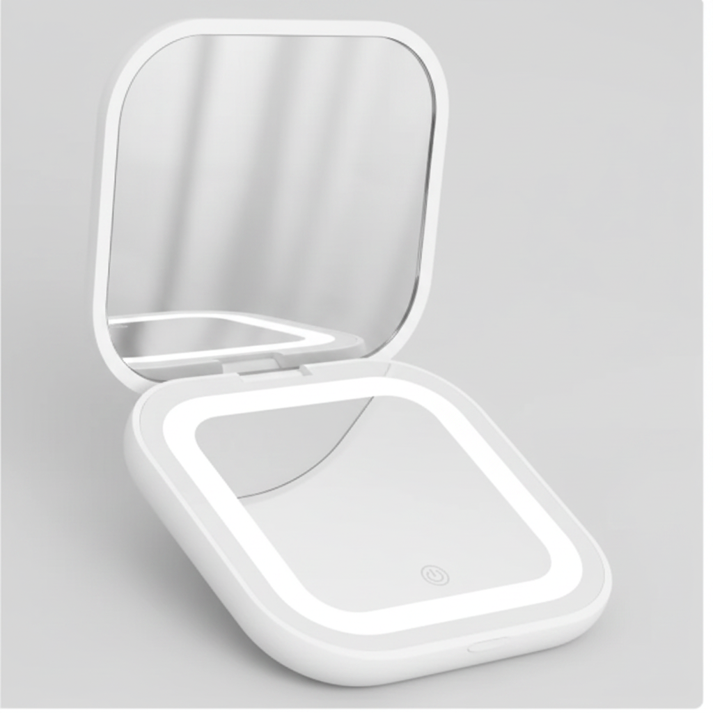 Handheld Folding Beauty Makeup Mirror