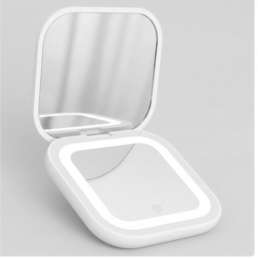 Handheld Folding Beauty Makeup Mirror